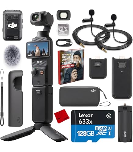 Amazon.com : DJI Osmo Pocket 3 Creator Combo, 4K/120fps Video 3